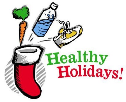 Healthy holidays illustration