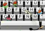 germs on a keyboard