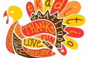 Depicts the meaning of Thanksgiving